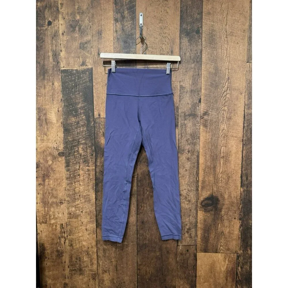 Lululemon Align Pant II (25") Moody Blues Size 4 - Picture 2 of 6